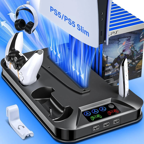 Ps5 cooling station - ps5, stand