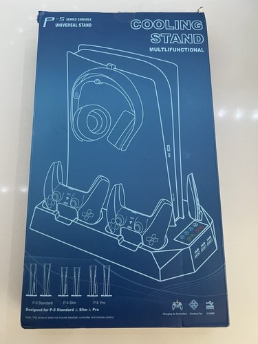 Vertical cooling fan stand - stand, for
