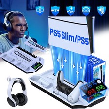 PS5 Stand with Cooling Station