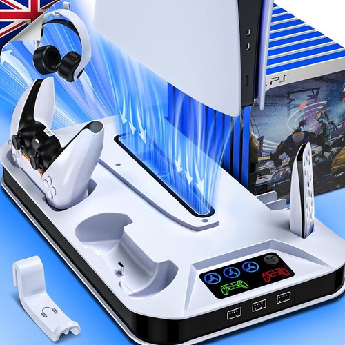 Ps5 vertical cooling fan stand - vertical,