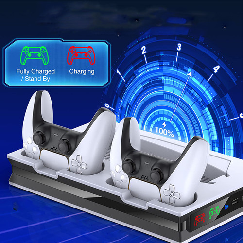 Ps5 vertical cooling fan stand - vertical,
