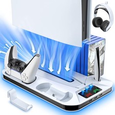 For PS5 Vertical Stand Cooling