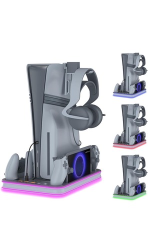Ps5 pro cooling station rgb - ps5,