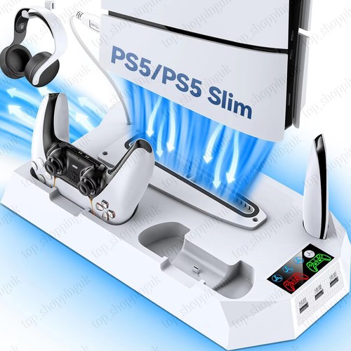 Ps5 vertical cooling fan stand - fan,