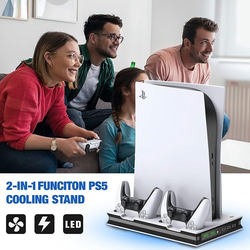 Ps5 vertical cooling fan stand - ps5,