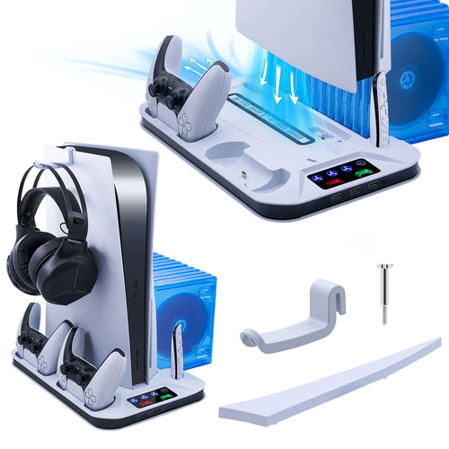 For ps5 vertical stand - vertical, cooling