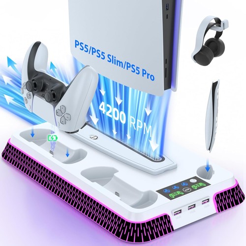 Cooling fan station for - cooling,