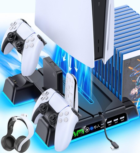 Ps5 cooling stand - &, dual