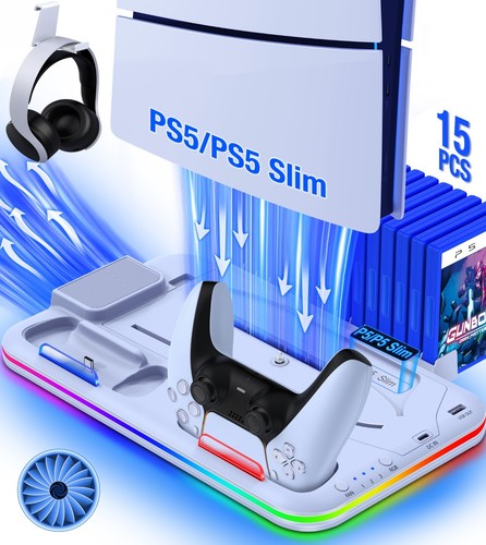 Ps5 stand cooling station - cooling,