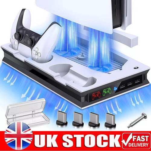 Ps5 vertical cooling fan stand - vertical,