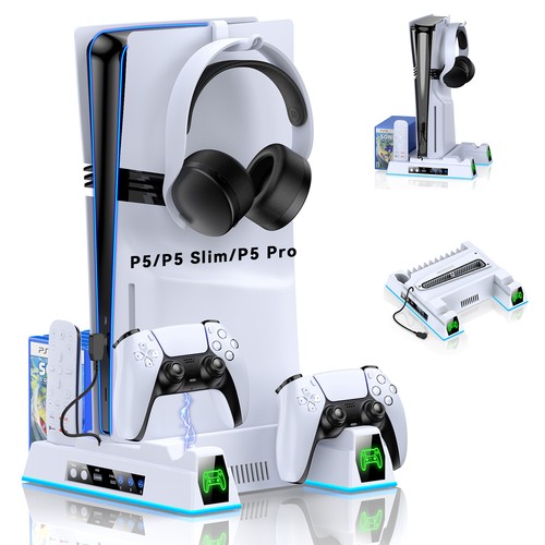 Ps5 charger stand cooling fan - charger,