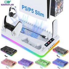 RGB Vertical Cooling Fan Stand