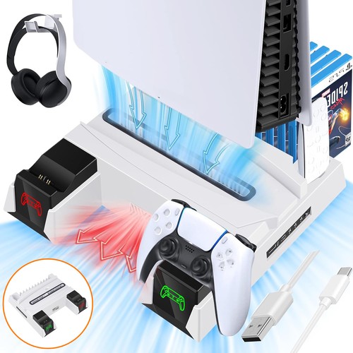 Ps5 cooling stand with fan - ps5,