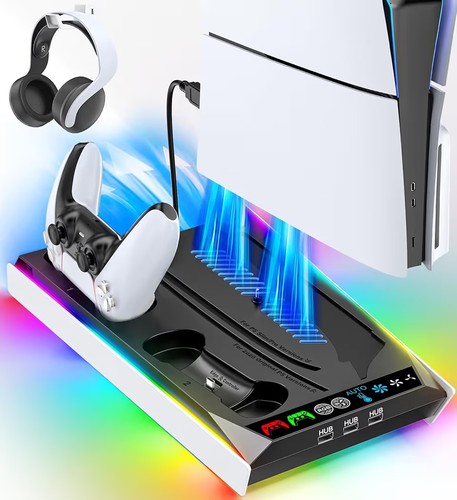 Ps5 stand cooling station - stand,