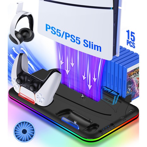 Ps5 vertical cooling fan - ps5,