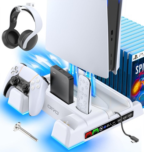 Ps5 slim cooling stand - cooling, 2h