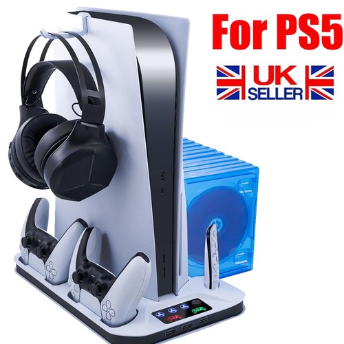Ps5 vertical cooling fan - vertical, stand
