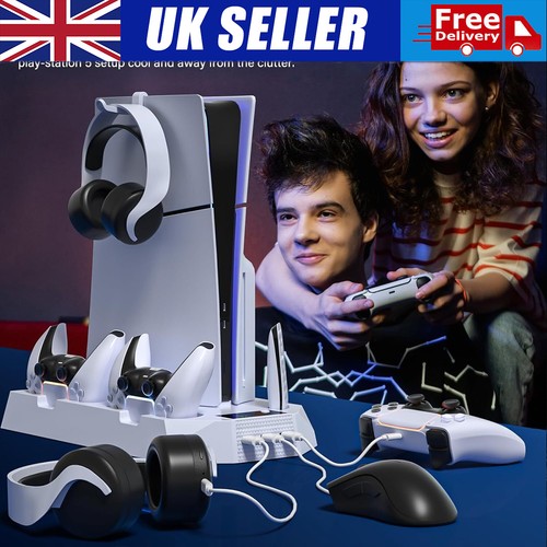 Ps5 vertical cooling fan stand - fan,