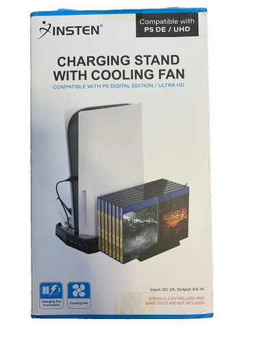 Insten ps5 stand and cooling - insten,