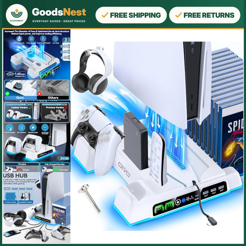 Ps5 cooling stand controller - ps5, &