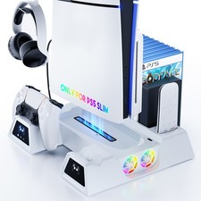 PS5 Slim Stand+Cooling Station